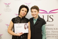 Отзывы учеников о курсе макияжа Ульяны Старобинской и вручение сертификатов